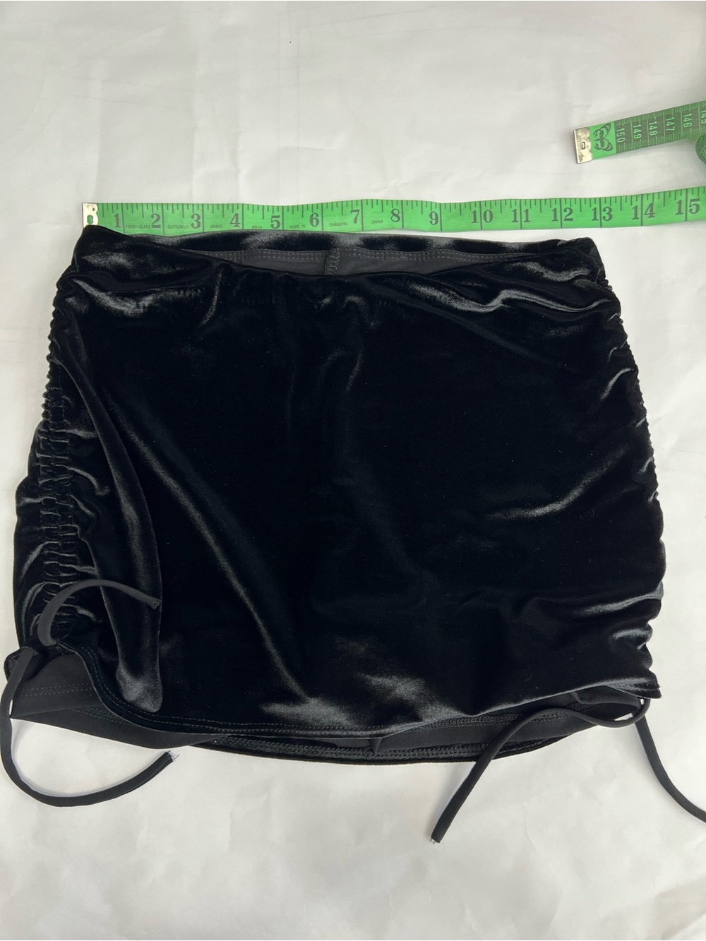 Velvet Mini Skirt - Picture 4 of 6
